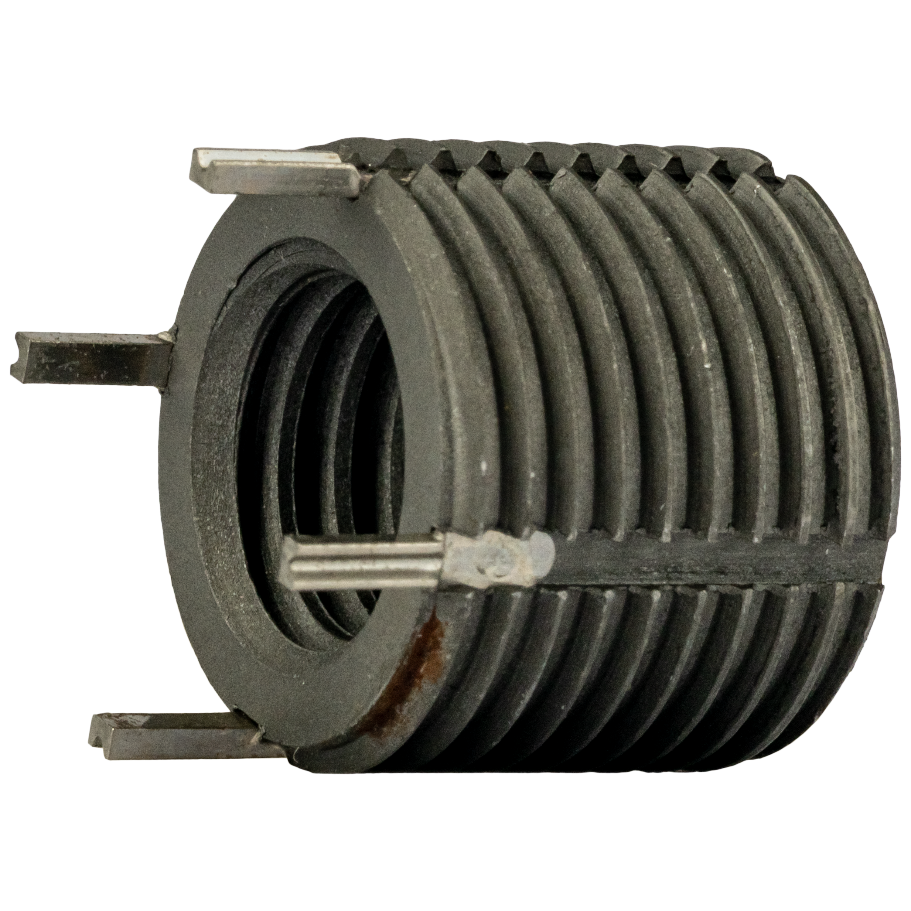 <ul><li>For applications requiring higher pullout strengths or thread sizes exceeding 1/2 in</li><li>Key-Locking Material: C1215 Steel or Equivalent </li></ul>|